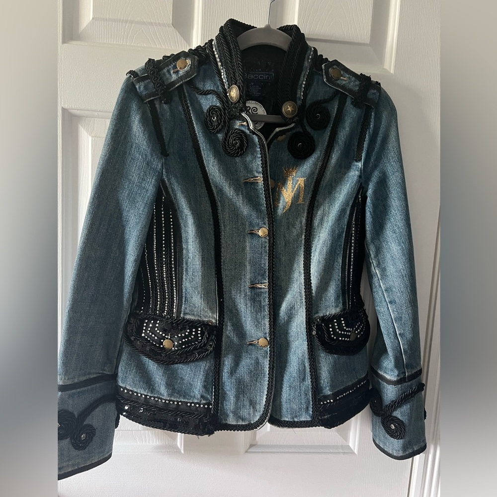 Michael Jackson style inspired denim jacket